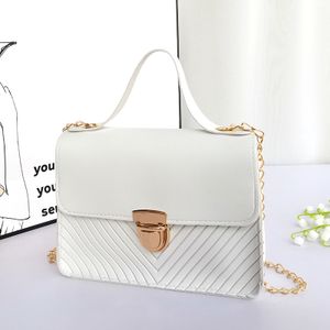 Hand Bag Fashion Ladies Mini-WHITE