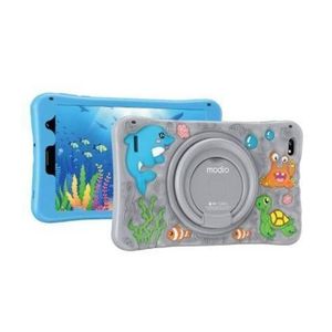 Kids Tablets Modio M128 Kids Tablet 5G - 8" - 256GB ROM - 6GB RAM - SIM + WiFi - Dual Camera, 4000mAh gray/blue