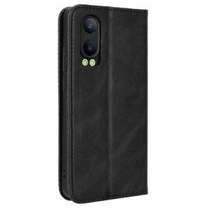Caseme Wallet Black Retro Leather Flip All-Round Protection Cover Case For Oneplus Nord CE4 Lite