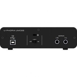 Behringer U-phoria Umc22 2x2 Usb Audio Interface