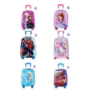 Hello kitty Cartoon themed kids trolley bags