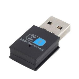 150Mbps USB Wi-Fi & Bluetooth Adapter - Dual Band, USB 2.0, Compatible with Windows/Linux