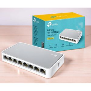 Genera Tp-link Network Control Compact Networking 8-Port 10/100Mbps Desktop Switch