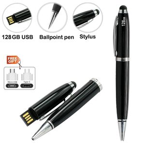 128GB OTG Usb Flash Drive Ballpoint Pen