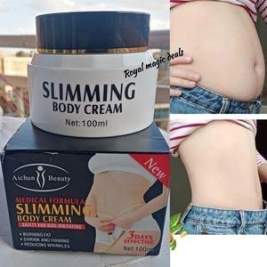 Aichun Extra Fat Burning Tummy Slimming Cream - 100 ml - Effective for Tummy, Hips & Thighs