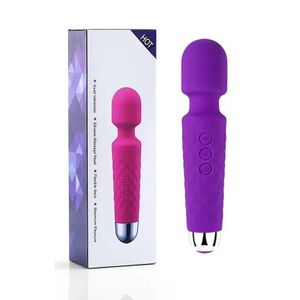 Rechargeable Vibrator Dildo Women Sex Toy G-Spot Dildo Vibrator 