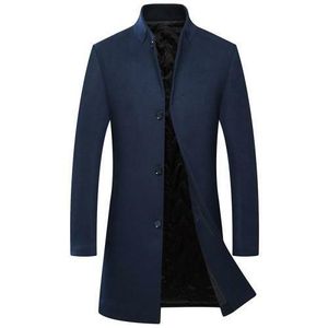 MEN'S SLIM FIT  NAVYBLUE COAT