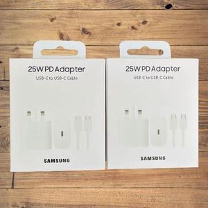 Samsung Galaxy A04 25W Super Fast CHARGER USB C-C CABLE-white