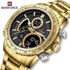 Naviforce NF9182 Men’s Sport Watch – Dual Display, Waterproof & Bold Design
