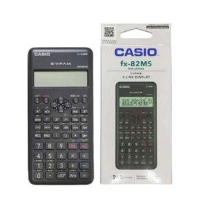 Fx FX-82MS-2nd Edition Scientific Calculator - Battery Operated, 240 Functions with Dual Line Display - Essential for Students & Professionals