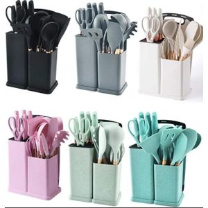 19PC Executive Silicone Spoons