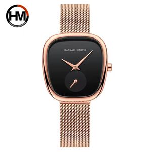 Hannah Martin Elegance Square  Minimalist Ladies Watch