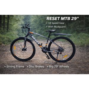 Reset 29" MTB Bike 18 Speed Strong Frame