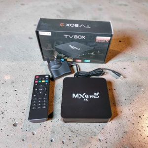 Mxq Pro 8GB Ram + 128GB ROM Built-In Wi-Fi, Stable Signal, High Performance, Enhanced And Features for Smooth 4K Video Playback Experience 4K Ultra HD Resolution Smart Android TV Box