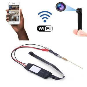 Outdoor Security Indoor Security Maintenance-Free 4K Ultra Hd WiFi Nanny Mini Tiny Strip Spy Hidden Video Audio Recorder Pin Hole Camera