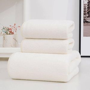 General 3 pcs Soft, High-Density Coral Fleece Bath Towels