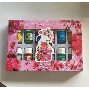 Natural essential oil set of 12 pieces,12-Piece Natural Essential Oil Gift Set - Pure Aromatherapy Oils for Diffusers, Massage & Relaxation,Natural Aroma Oils.