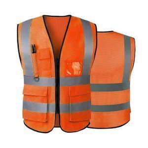 Orange Executive Unisex Reflector Vest