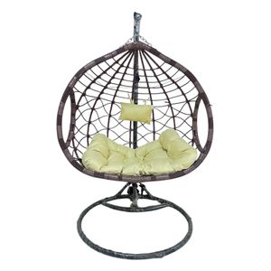 Two seater outdoor hanging hammock