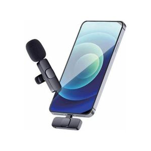 K8 Wireless Lavalier Clip-on Mic with Noise Reduction for YouTubers