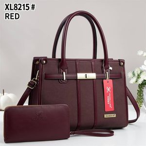 Xuanli Lisa XL8215 Sophisticated Two-Piece Satchel & Wallet Set