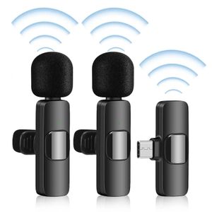 K9 Wireless Microphone Clip On Recording Mic for Mobile Video Production