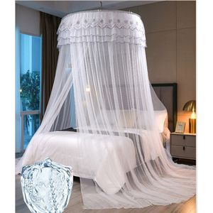 WHITE QUALITY ROUND TOP MOSQUITO NETS