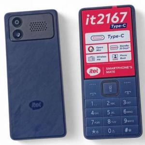 Itel  2167, FM Radio ,1.77"inch display, 1000 mAh, Dual SIM, Type C 