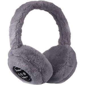 Ear Muffs Headphones Ear Warmers Music Earmuff Ear Cover Wireless Music Earmuffs Headsets for Travel Outdoor-Grey