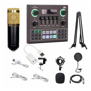 BM800 Condenser Microphone with V9 Audio Mixer – YouTube, TikTok, Zoom & Gaming Streaming Kit