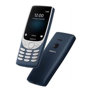 Nokia 8210, 2.8 Inches,  0.3MP,  Dual SIM Cards, FM Radio, 1450mAh - Blue