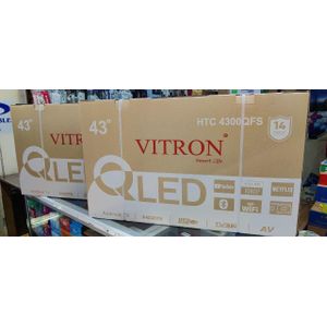 Vitron 43”  Frameless Smart QLED TV