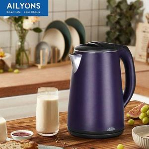 AILYONS  FK-0308 Stainless Steel 2.2L Electric Kettle