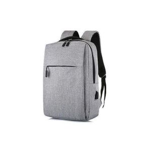 Antitheft Laptop Backpack with USB Charging Port – Waterproof – Grey