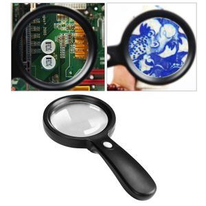 Magnifying Glass with Light, MOJINO 10X Lighted Large Handheld