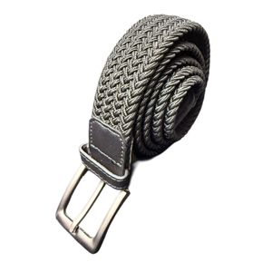 Black Sisal Long Life Unisex Belts