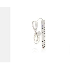 Power King 6 Way Quality Extension Socket With A 3Meter Cable.