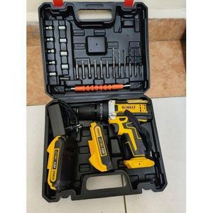 Dewalt 48V Cordless Drill – Heavy-Duty Power Drill with Battery, Charger & Full Tool Accessories Kit