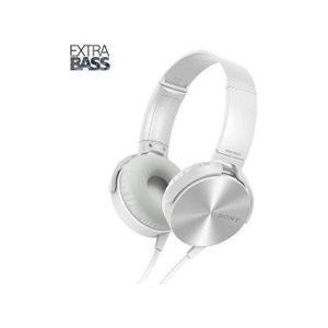 Sony XB450BT Wired Bass Booster Headphones with Premium Audio Output and Hands-Free Calls, On-Ear Design