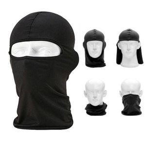 Men's Riding Mask Balaclava Motorcycle Mask-BLACK