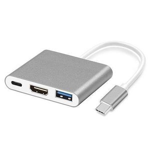 Type C USB Male To HDMI USB Type C Charger Adapter Female Support 4K For Macbook 12 Inch