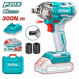 TOTAL TIWLI2038 Lithium-Ion impact wrench 20V 300Nm 