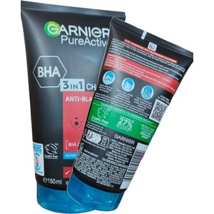 Beauty 3 In 1 Charcoal Anti-Blackhead Cleanser cf