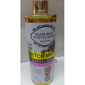 Gluta Gold Stretch Marks Double whitening professional skin Care For Brightening,anti-wrinkles,clear dark spot-300ml