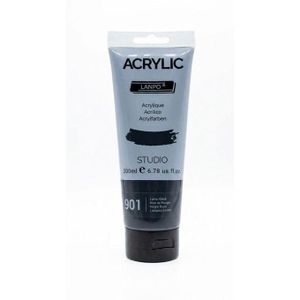 Acrylic Lanpo Lamp Black  Paint 200ml