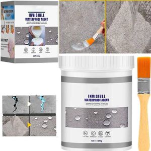 2 Pcs Waterproof Sealant /Waterproofing Glue /  Anti-Leakage Repairing Transparent Water Proof Coating Agent / Indoor and Outdoor Coating Liquid Rubber Sealant