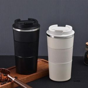 510ml Stainless Steel Vacuum Insulated Coffee Travel Mug for Ice Drink & Hot Beverage, Double Wall Travel Tumbler Cups with Spill Proof Lid Thermo Cup Coffee Cup
