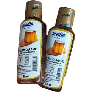 Pradip Cream Caramel Flavouring Essence BAKING CAKES BROWNIES COOKIES PASTRIES jm