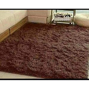 Chocolate Soft Fluffy Carpet5*8