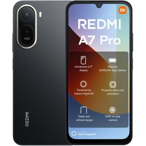 Redmi A7 PRO 64GB ROM+4GB RAM  6.9" 6000mAh 13 MP CAMERA ,dual sim on screen fingerprint